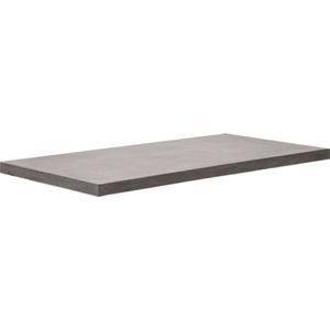 Industriële tafelblad betonlook - 180 x 100 cm - Bladdikte 5 cm