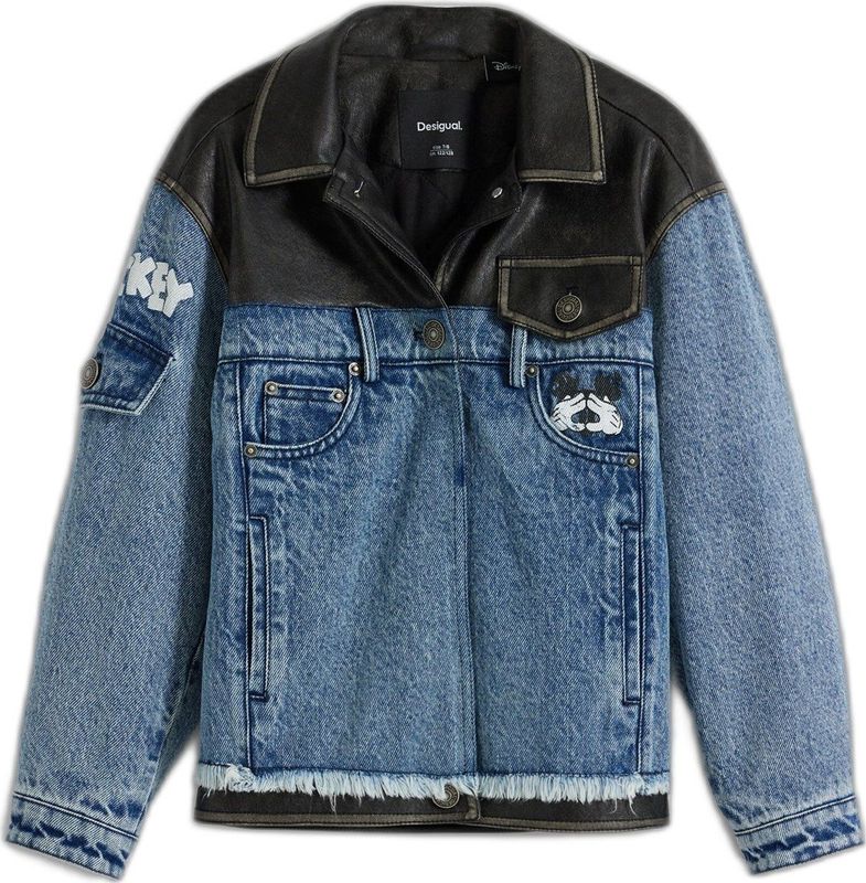 Spijkerjasje voor meisjes Desigual Sunny Mickey