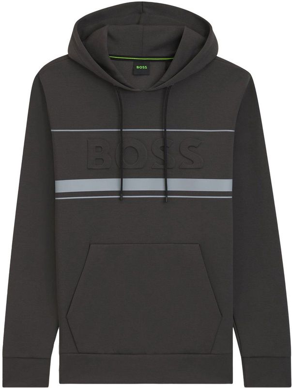 BOSS - Soody Zone - Trui - Grijs - Katoen