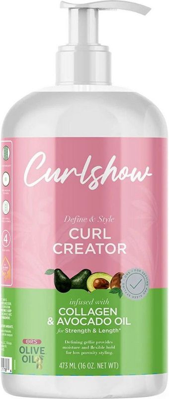 ORS - Curlshow - Haarstylingproduct - 473 ml - Met Collageen en Avocado-olie
