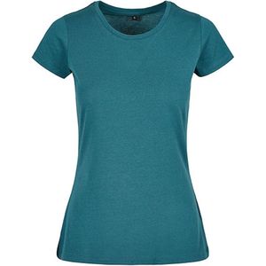 Build your Brand Ladies´ Basic Tee BYBB012 - Teal - XS