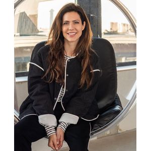 Je m'appelle Dames Jas - Zwart - Maat XS