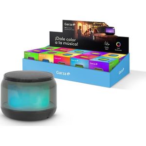 Draagbare Bluetooth 5.1 Luidspreker met Micro SD, 15 LED Lichtmodi, 360° Geluid en Handsfree Functie