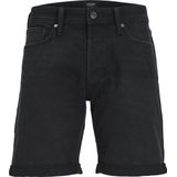 JACK & JONES - JJIRICK - Jeansshort - Zwart - Korte Broek - Regular Fit