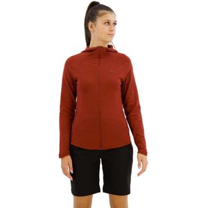 Odlo Ascent Pw 220 Fleece Met Volledige Rits Rood XL Vrouw