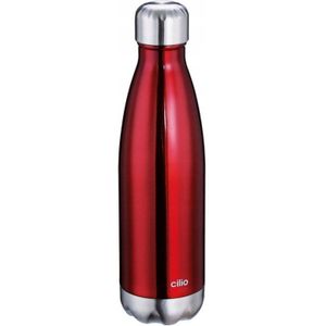 Thermosfles - Rood - RVS 500ml - Houdt Warmte 18u - Kou 24u