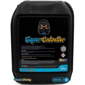 Chemical Monkey Super ontvetter - 5L - Krachtige formule voor reinigen van industriële apparaten en machines, keukens, afzuigkappen, productielijnen, tafels en oppervlakken van aluminium en RVS