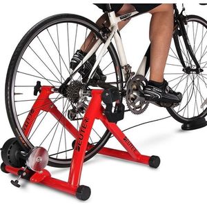 OxyFlowzy® - Fiets Trainer Indoor - Fietsen Workout - Rollerbank - Fitness - Verstelbare Rollenbank - Hometrainer Racefiets - 26-28' Wielen - 700C Wiel Fietsen