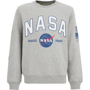 WE Fashion Jongens NASA® sweater met opdruk