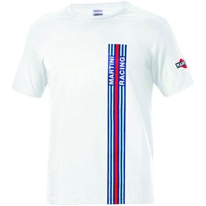 Sparco T-Shirt Martini Racing Big Stripes