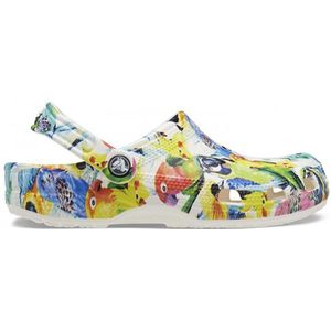 Crocs Classic Island Escape Papagaaien / Vogels Wit/Multi Maat 39-40 M7-W9