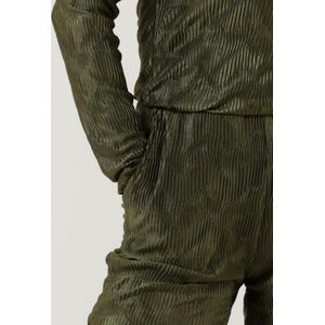 Another Label Garcelle Pleated Pants Broeken & Jumpsuits Dames - Jeans - Broekpak - Groen - Maat L