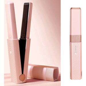 Stijltang - Draadloze Stijltang - USB-C Oplaadbaar - Mini - Keramische Krultang - 3 Niveaus Instelbaar