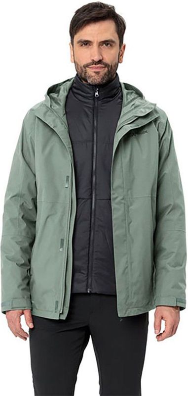 Vaude - Neyland - 3in1 Jas - Groen - Heren