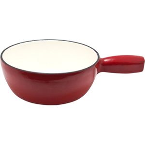 Imperial Kitchen - Kaasfondue - 21cm - Emaille - Rood