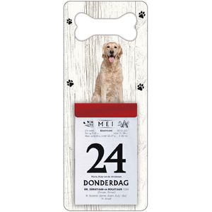 Scheurkalender 2024 Hond: Golden Retriever