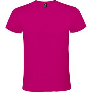 Fuchsia 30 pack t-shirts Merk Roly Atomic 150 maat S