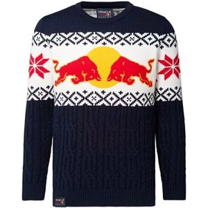 Oracle Red Bull Racing Kersttrui Winter Sweater M - Max Verstappen - Yuki Tsunoda