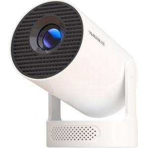 Projector - Draagbare Beamer - Thuisbioscoop - Mini Projector - Wifi Projector - HD Projector - 4K Ondersteund - Bluetooth Projector - Buitenprojector - HY300 Pro - 8000 Lumen - 290 ANSI - HDMI - USB - Grijs - EU Stekker