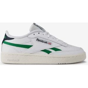 Reebok - Club C Revenge - Tennisschoenen - Wit - Collegiate Green - Vintage Chalk