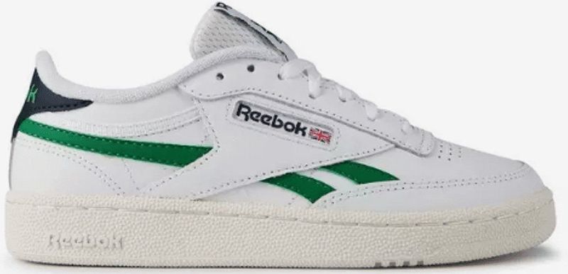 Reebok - Club C Revenge - Tennisschoenen - Wit - Collegiate Green - Vintage Chalk