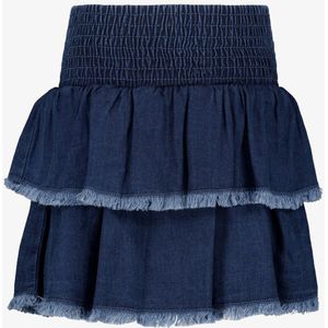 TwoDay meisjes denim rok met rafelranden - Blauw - Maat 92