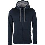 HRM - Herenjas - Marineblauw - Hoodie met Capuchon - Hoogwaardige Kleding voor Mannen