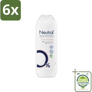 Neutral Conditioner Parfumvrij 250 ml - Voordeelverpakking - 6 stuks - Neutral conditioner - Conditioner gevoelige hoofdhuid