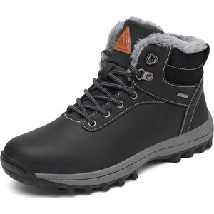 Unisex Winter Enkelboots - Waterdicht - Antislip - Sneeuwlaarzen - Perfect voor winterse activiteiten - Zwart - Maat 38