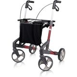 Rollator Topro Troja Original - M - (Lichtgewicht 6,8 kg) - Rood - Incl. Rugsteun