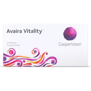 +1.50 - Avaira Vitality™ - 3 pack - Maandlenzen - BC 8.40 - Contactlenzen