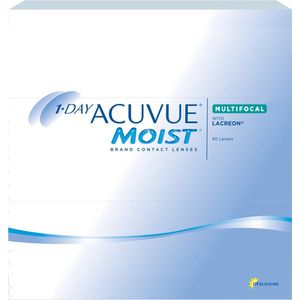 -5.25 - 1-DAY ACUVUE® MOIST MULTIFOCAL - Laag - 90 pack - Daglenzen - BC 8.40 - Multifocale contactlenzen