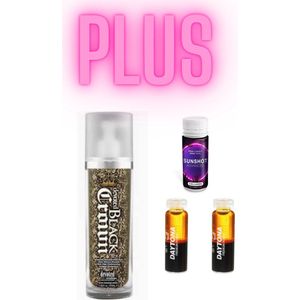 Devoted Creations Black Crown 210 ml PLUS 1X Collagen Sunshot PLUS 2X Daytona Premium Power 6 ml
