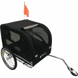 Hondenfietskar Starline Original XL - Zwart - Opvouwbaar - Hondenaanhanger - Fietskar Voor Honden tot 40 KG