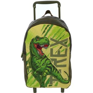 Dinosaurus T-Rex Trolley Rugzak School Vakantie Logeren 4-8 Jaar
