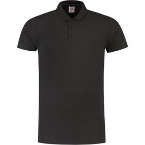 Tricorp 201001 Poloshirt Cooldry Bamboe Fitted - Donkergrijs - Maat XXS
