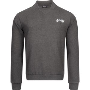 Jeep - Heren Bomber Sweatshirt - 2XL - Katoen - Comfort en Stijl