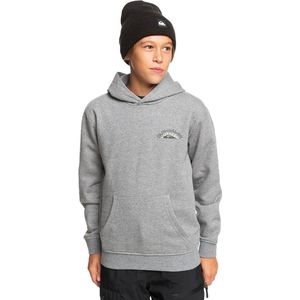 Quiksilver - Big Logo - Hoodie - Grijs - 8 Jaar - Pullover Sweatshirt
