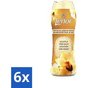 Lenor - Geurbooster - Gouden Orchidee - 22 Wasbeurten - Voordeelverpakking - 6 stuks