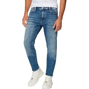 mavi Heren Jeans Broeken Chris tapered Fit Blauw 31W / 30L Volwassenen
