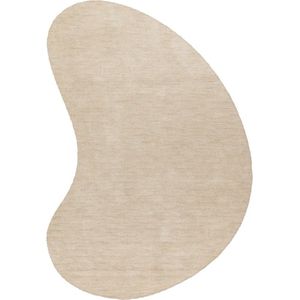 Comfy | Hoogpolig Vloerkleed | Organische Vorm | Ivory | Hoogwaardige Kwaliteit | 160x230 cm