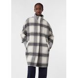 comma - Outdoor-Mantel - Geruite Jas - Hoogwaardige Flanel