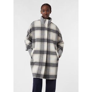 comma - Outdoor-Mantel - Geruite Jas - Hoogwaardige Flanel