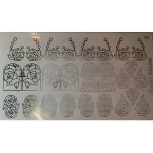 Korneliya Folie Decal 131 Zilver