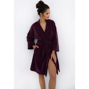 Sensis Dames Badjas Bamboe Katoen INDIGO S/M