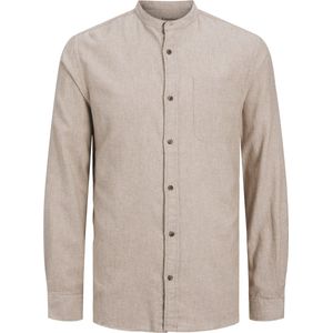 JACK&JONES JJEBAND MELANGE SHIRT LS SN Heren Overhemd - Maat XL