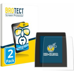 BROTECT - Screenprotector voor Renault Clio 5 2020 Easy Link 9.3"" - Folie Beschermfolie transparant (2 Stuks)