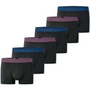 Schiesser Heren lang short / pant 6 pack 95/5 Cotton