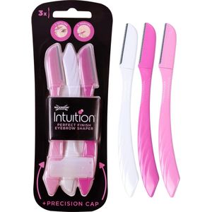 Sword Eyebrow Shaper Wenkbrauwscheermes Voor Dames, 3 Stuks