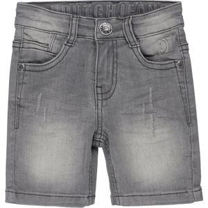 DJ Dutchjeans - Jongens denim short - Grey - Maat 110